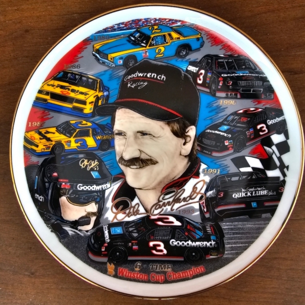 Dale Earnhardt Sr.  Collectors Plate